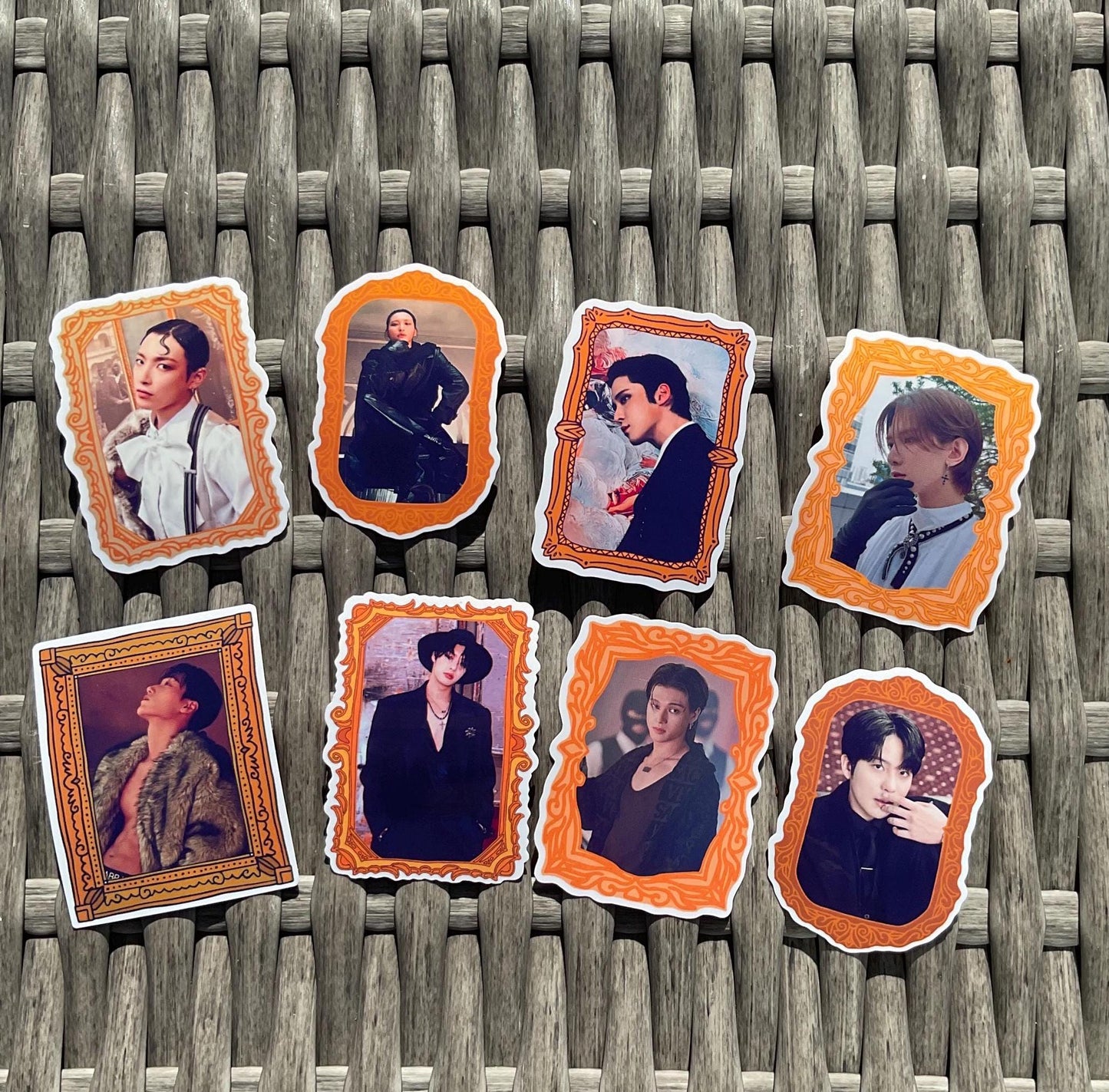 Ateez | Ice on my Teeth Framed Sticker pack