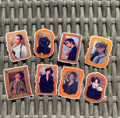 Ateez | Ice on my Teeth Framed Sticker pack