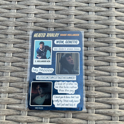 Heated Rivalry Sticker sheets
