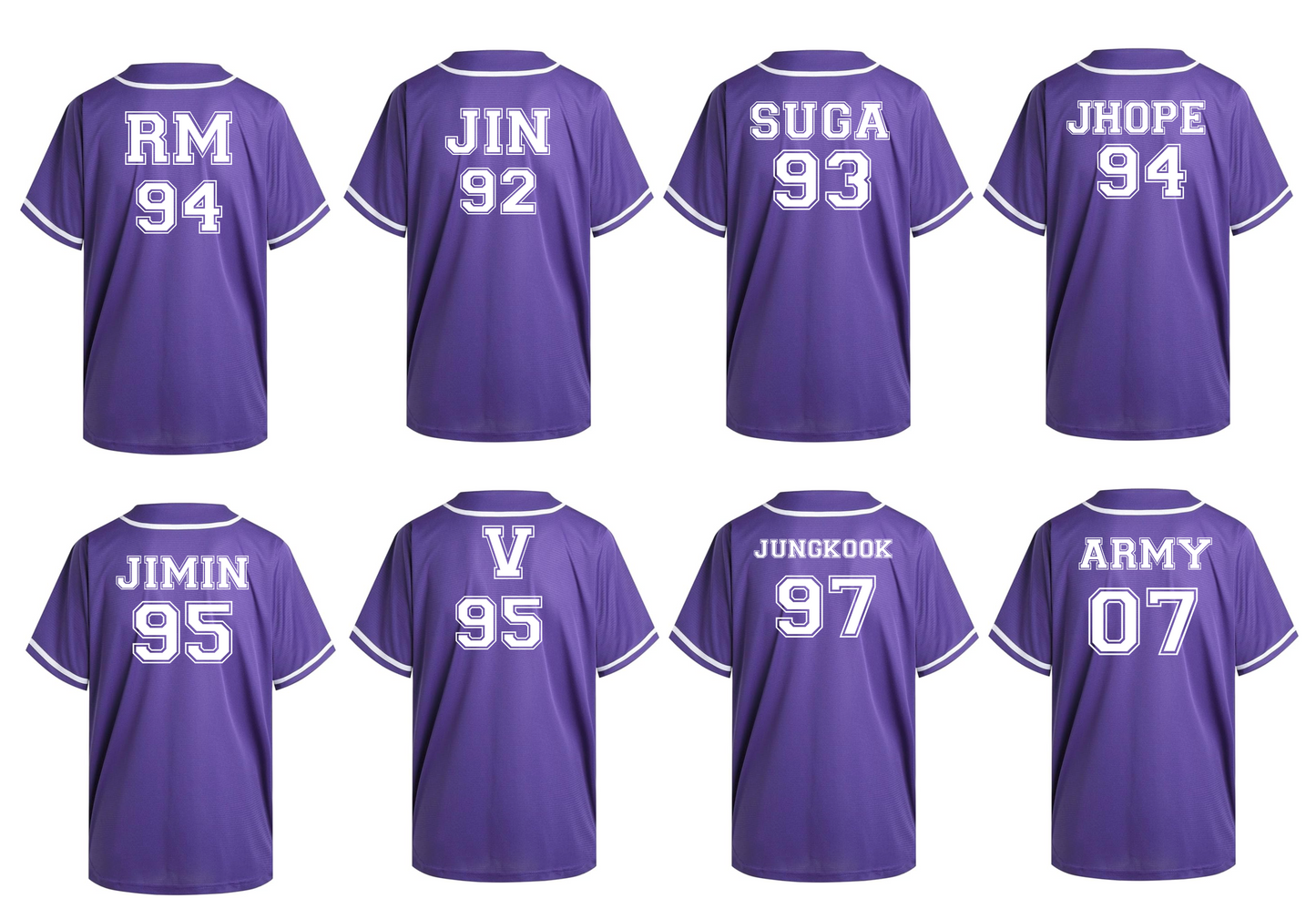 BTS Baseball jersey