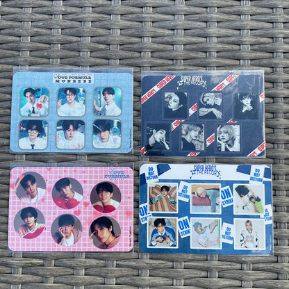 kpop Season's Greetings sticker sheets