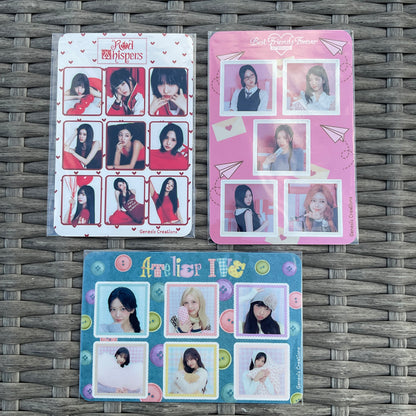 kpop Season's Greetings sticker sheets