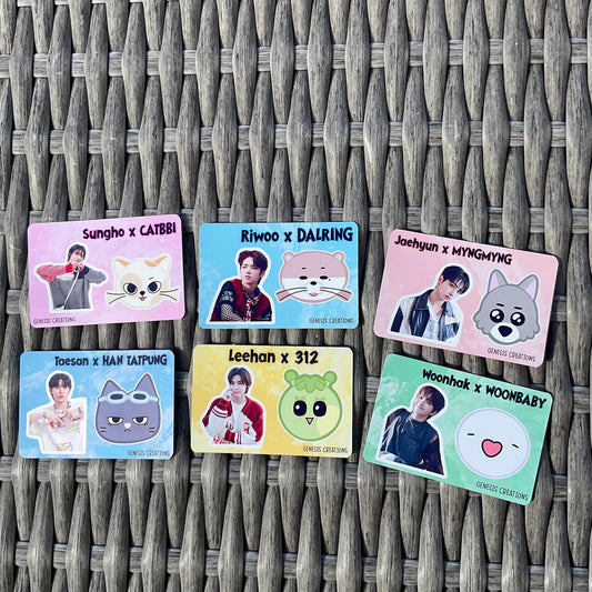 BoyNextDoor x BBNEXDO mini sticker sheets