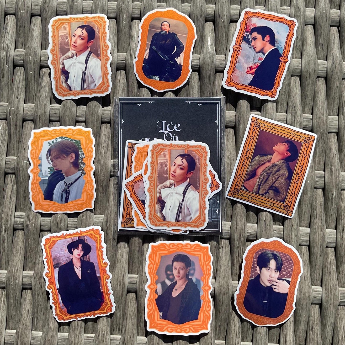Ateez | Ice on my Teeth Framed Sticker pack