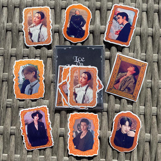 Ateez | Ice on my Teeth Framed Sticker pack