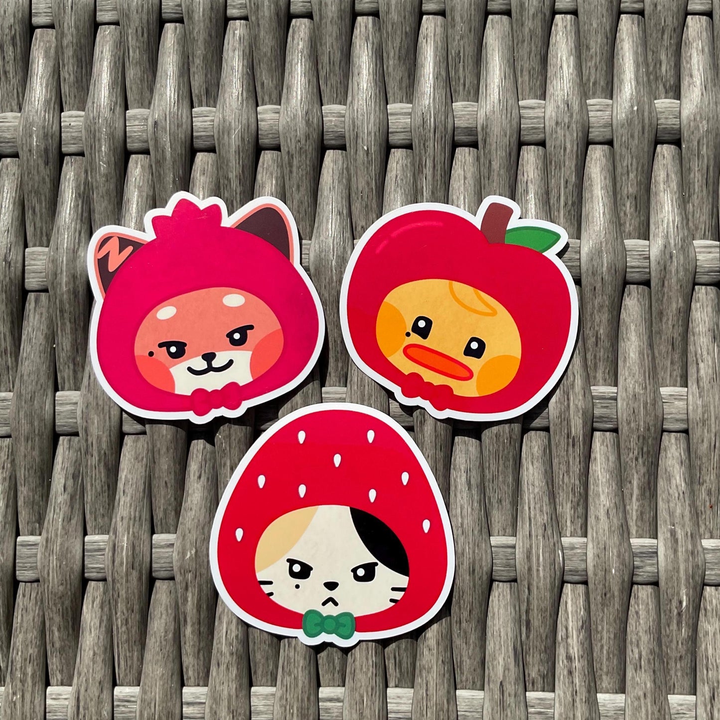 ZB1 | Zeroni Fruity Friends stickers and sticker sheet