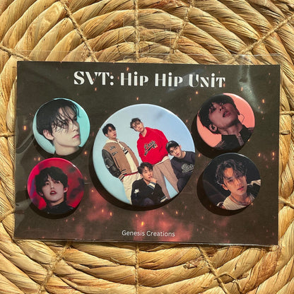 Seventeen group Button sets