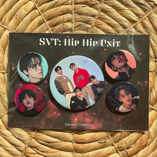 Seventeen group Button sets