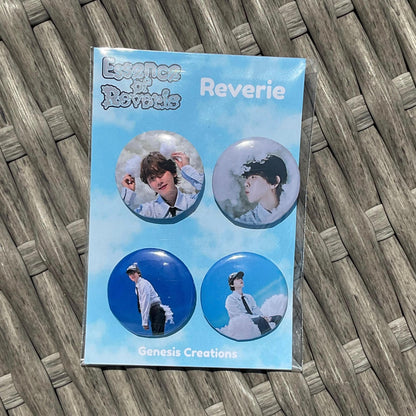 Baekhyun Essence of Reverie mini button sets