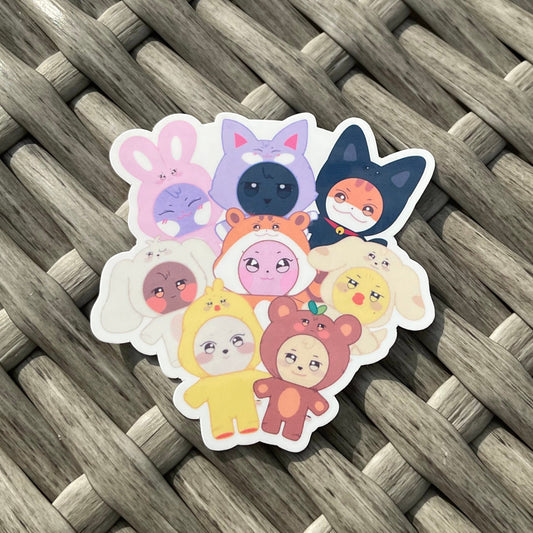 ANITEEZ Duo Friends Stickers (Ateez)