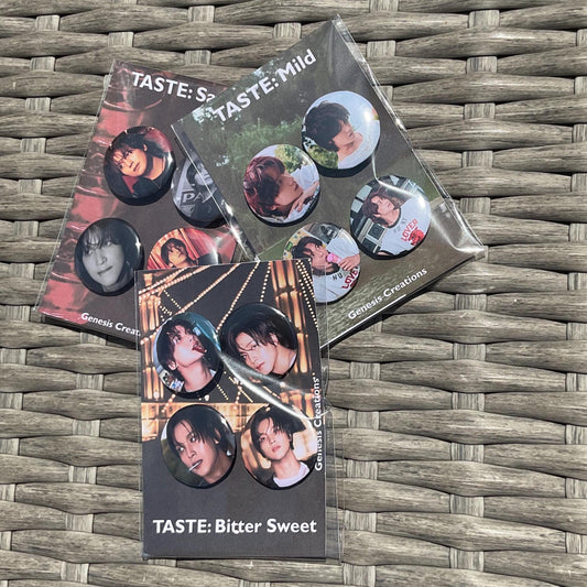 NCT | Haechan Taste mini button set