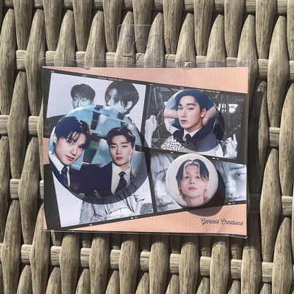Ateez Duo Button Sets