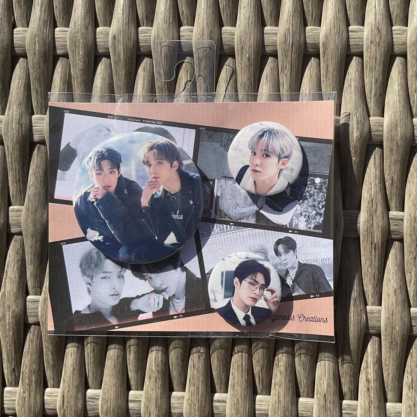 Ateez Duo Button Sets