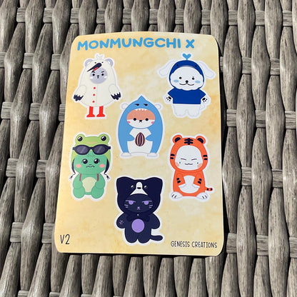 MONMUNGCHI X Stickers and stricken sheets | Monsta X