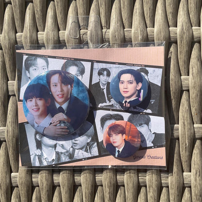 Ateez Duo Button Sets