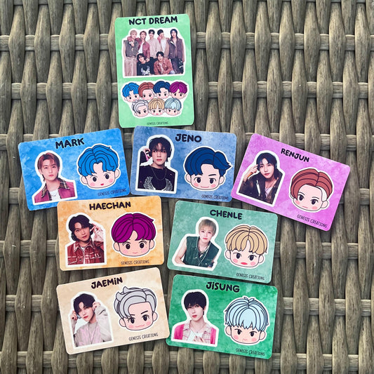 NCT Dream x NCT Zone mini sticker sheets