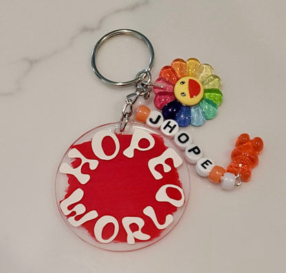 BTS JHope Hope world keychain