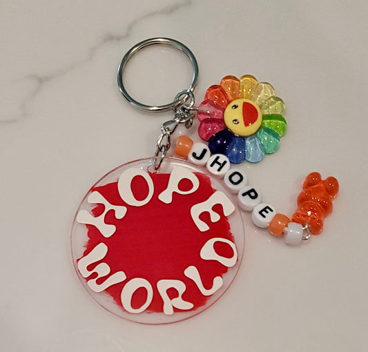 BTS JHope Hope world keychain