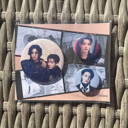 Ateez Duo Button Sets