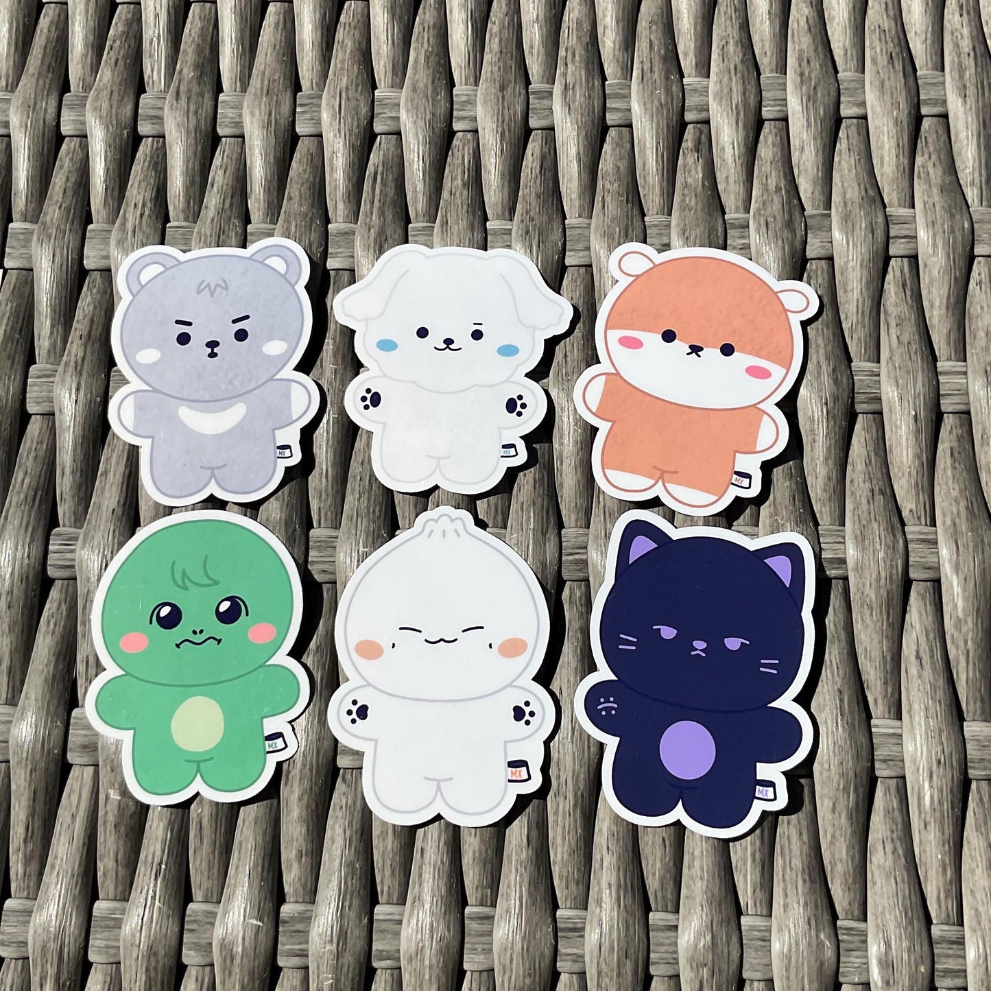 MONMUNGCHI X Stickers and stricken sheets | Monsta X