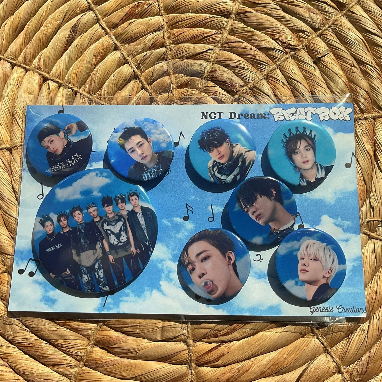 NCT/NCT Dream group button set
