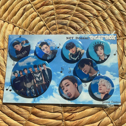 NCT/NCT Dream group button set