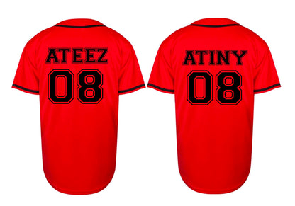 Ateez Baseball Jersey