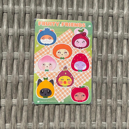 Ateez | Aniteez Fruity Friends stickers and sticker sheet