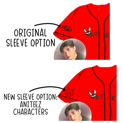 Ateez Baseball Jersey