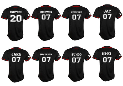 Enhypen Walk the Line  Baseball Jersey