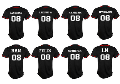 Stray Kids Dominate Baseball Jersey