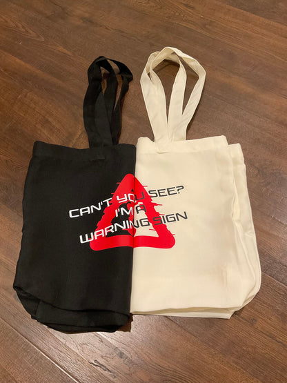 Ateez Warning Sign Tote Bag (Crazy Form)