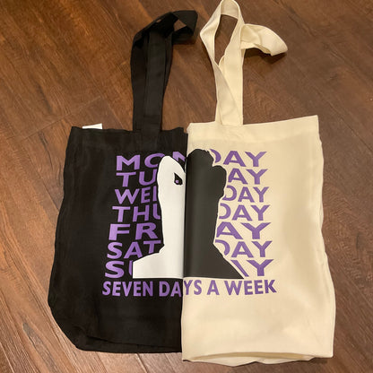 Jungkook Seven Days a Week Polyester Tote bag