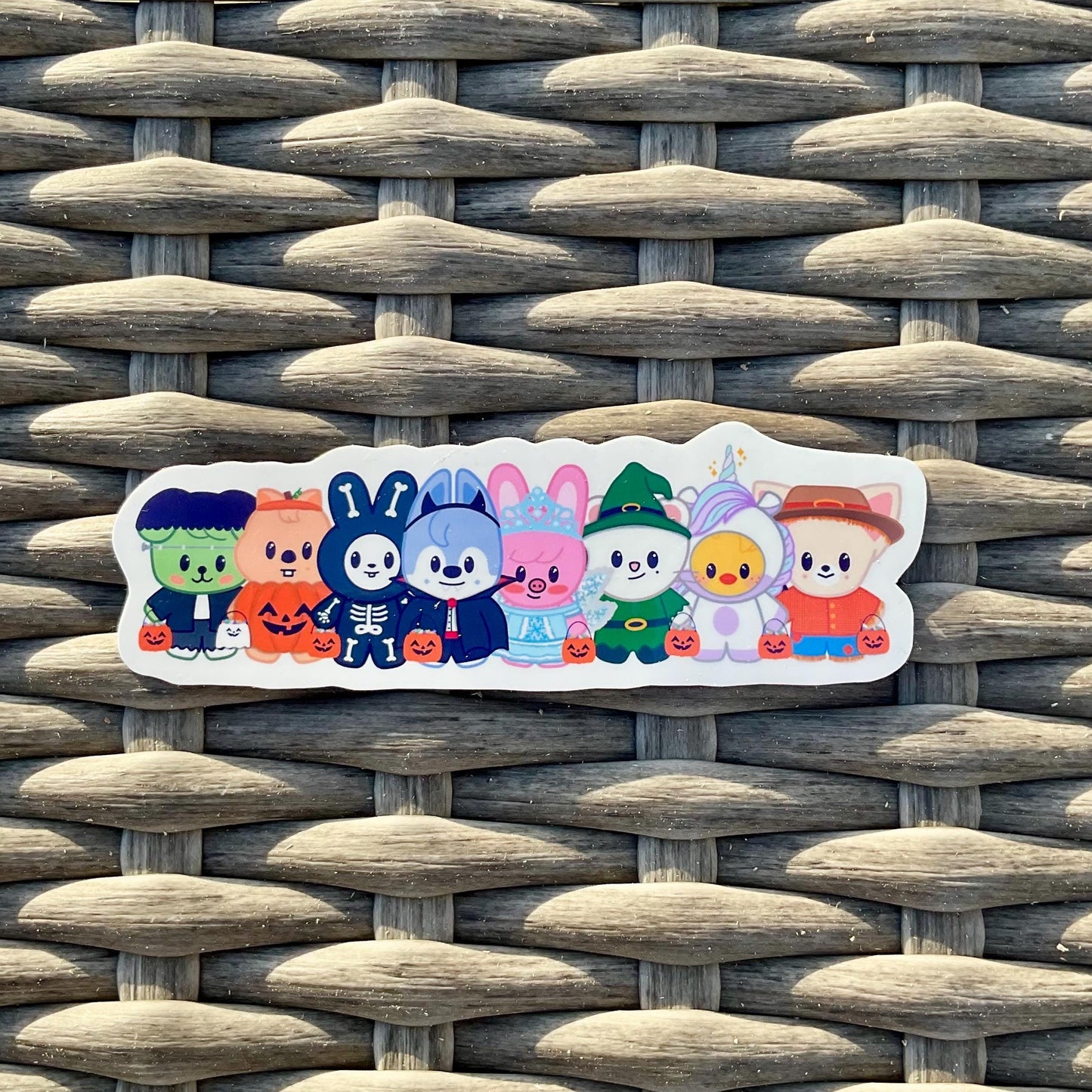 Skzoo Spooky Friends Stickers and sticker sheet