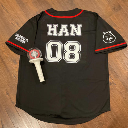 Stray Kids Dominate Baseball Jersey