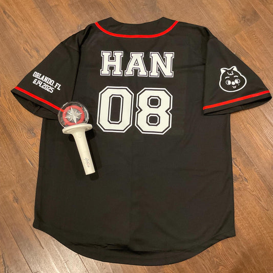 Stray Kids Dominate Baseball Jersey