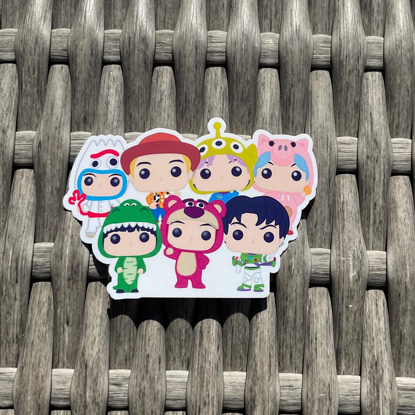BTS x Toy Story Stickers