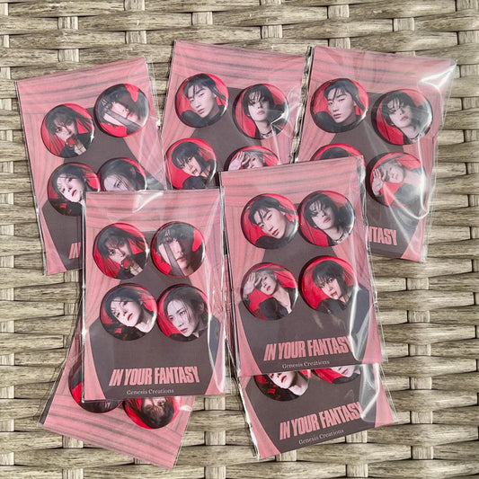 In Your Fantasy mini button sets | Ateez