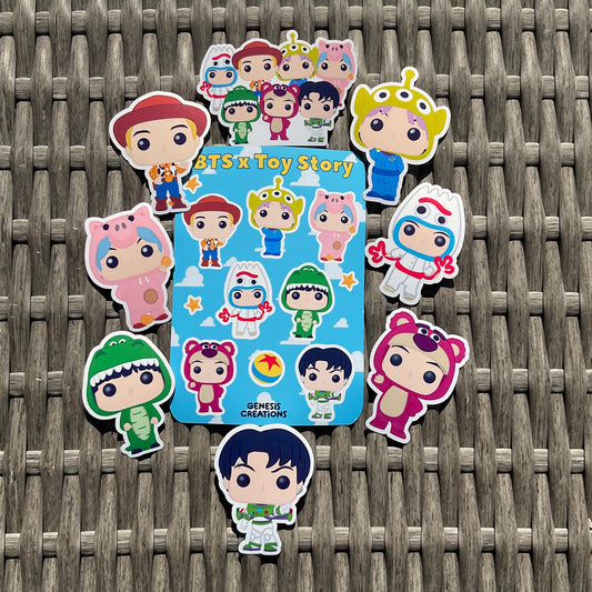 BTS x Toy Story Stickers