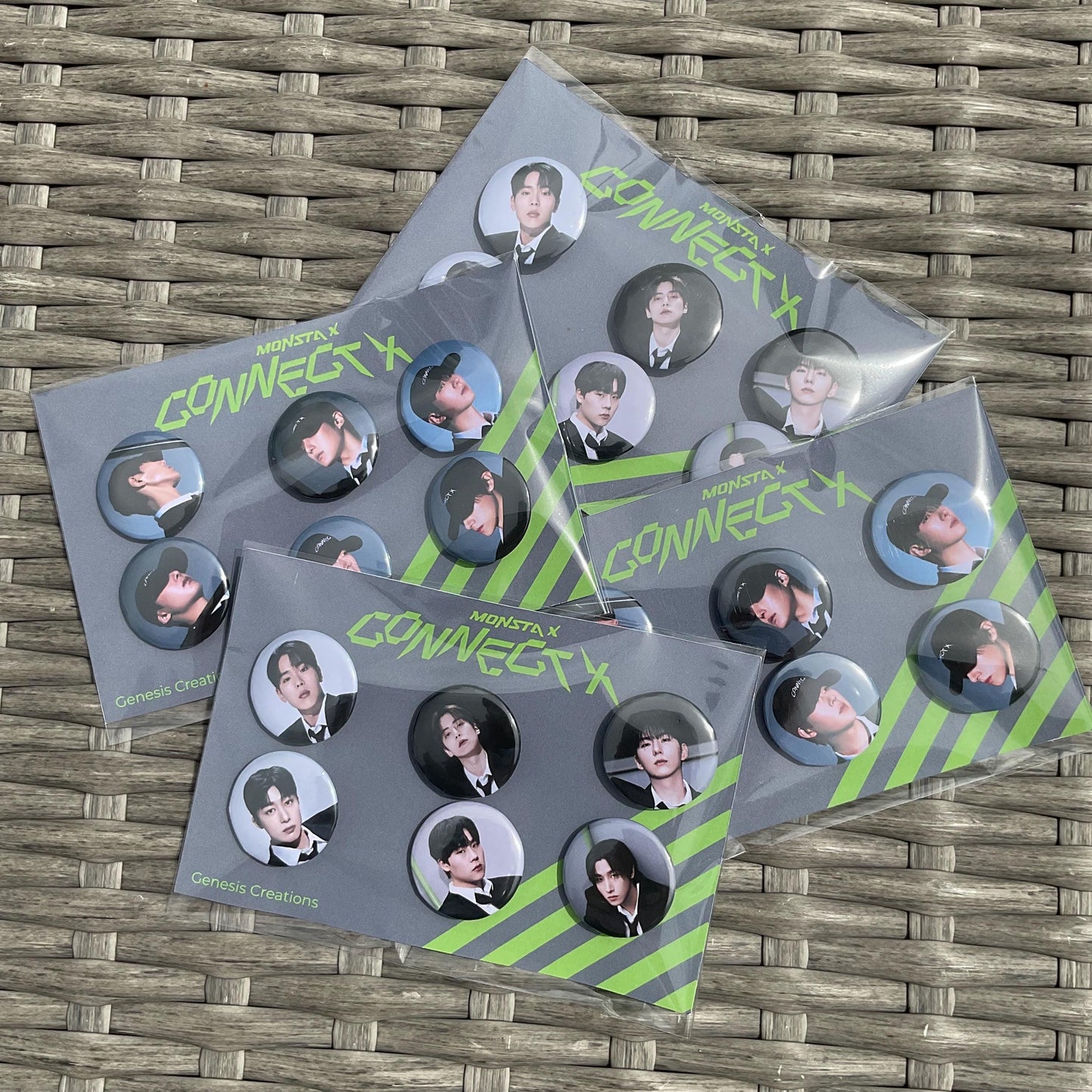 Monsta X | Connect X Button sets