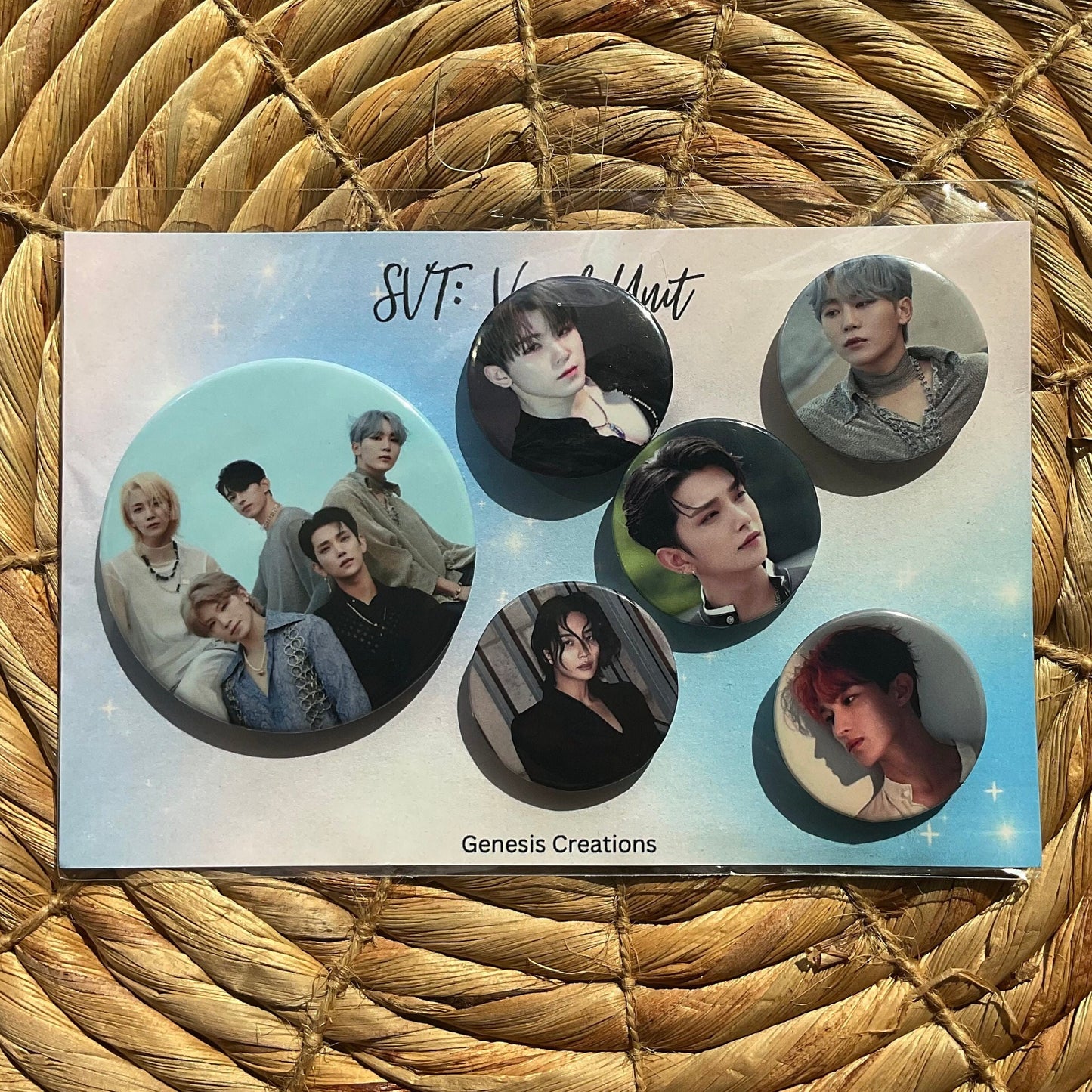 Seventeen group Button sets