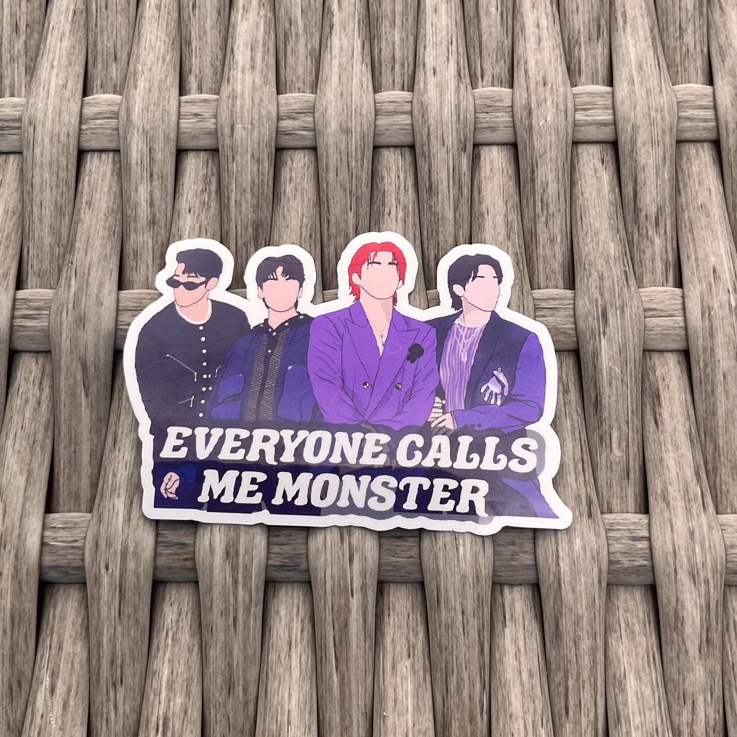 Seventeen Hip Hop unit | Monster lyrics stickers and sticker pack