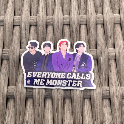 Seventeen Hip Hop unit | Monster lyrics stickers and sticker pack