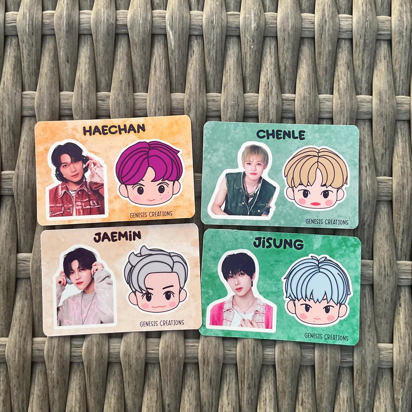 NCT Dream x NCT Zone mini sticker sheets