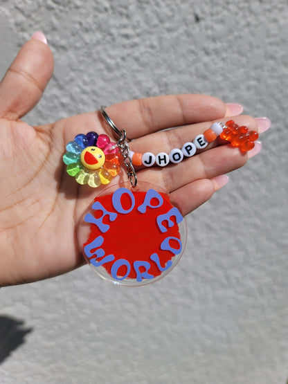BTS JHope Hope world keychain