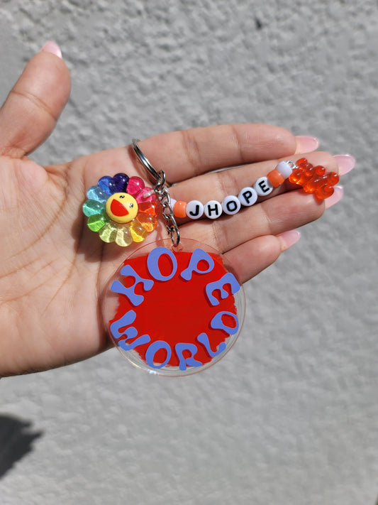 BTS JHope Hope world keychain