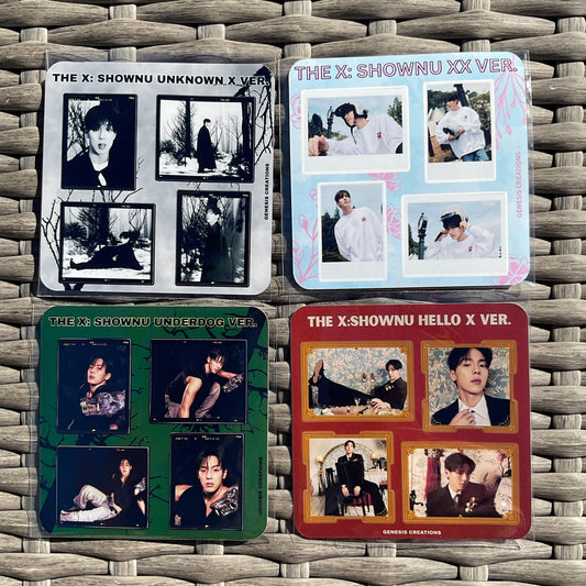 Monsta X | The X mini sticker sheets