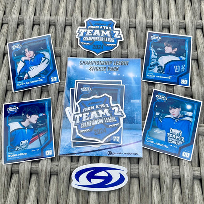 Ateez Championship League sticker pack