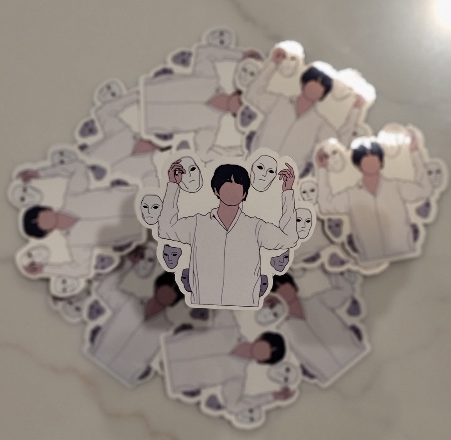 BTS Member stickers inspired by songs